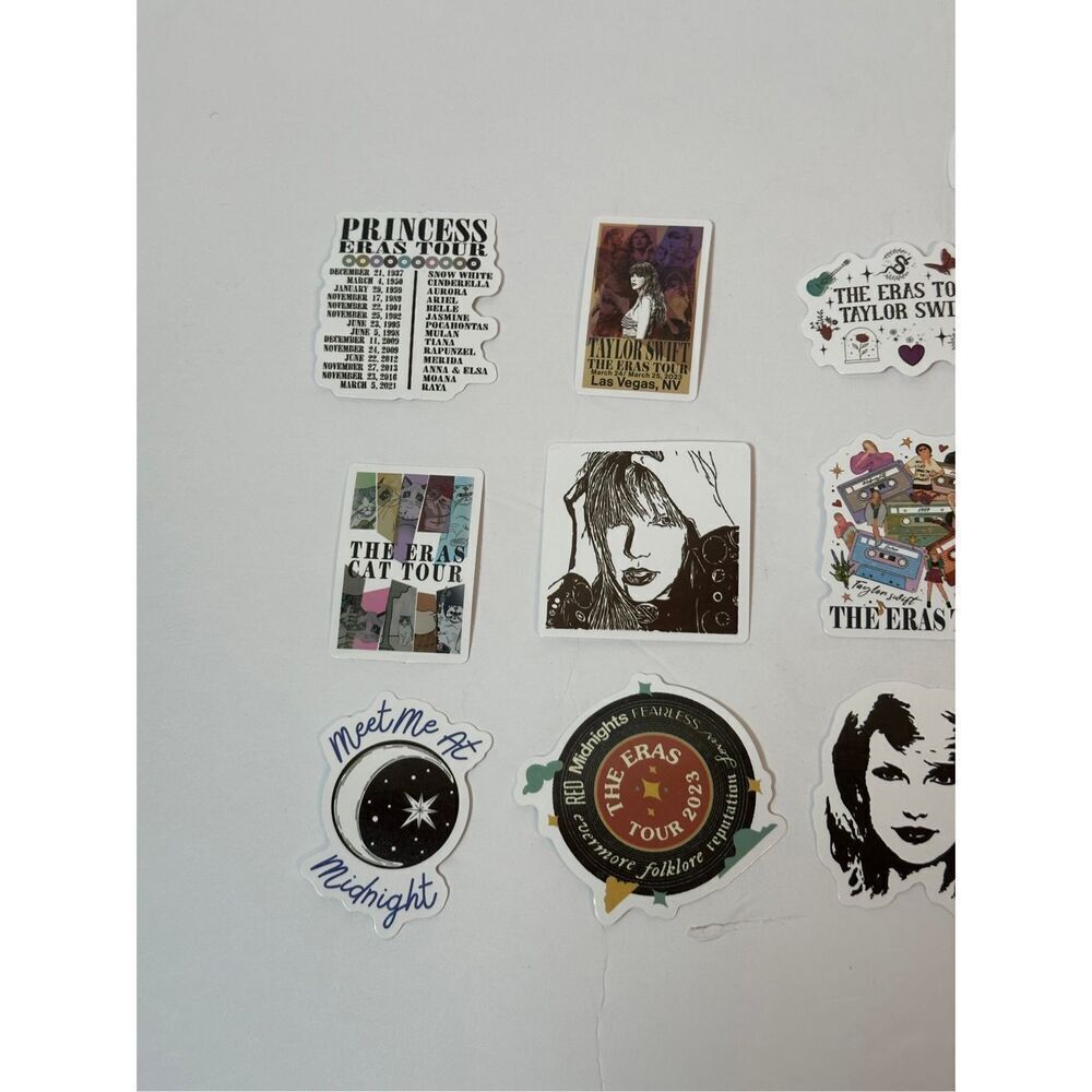 Taylor Swift Eras Tour Sticker Lot - Picture 2 of 5
